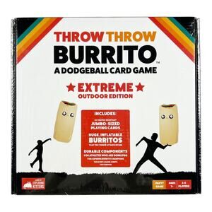 NEW Throw Throw Burrito Game by Exploding Kittens